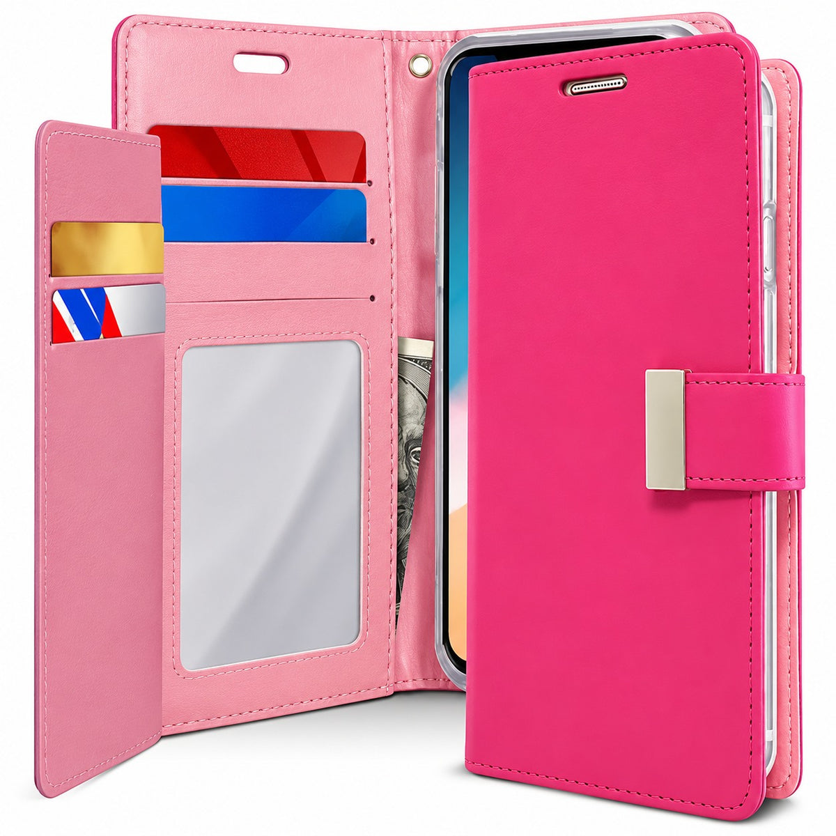 Rich Diary Mercury for Samsung Galaxy S20 Ultra - Hot Pink