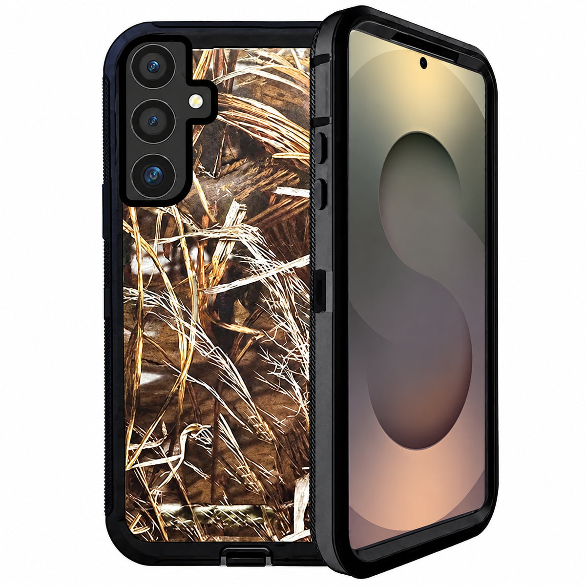Camouflage Design Defender for Samsung Galaxy A37 - Black