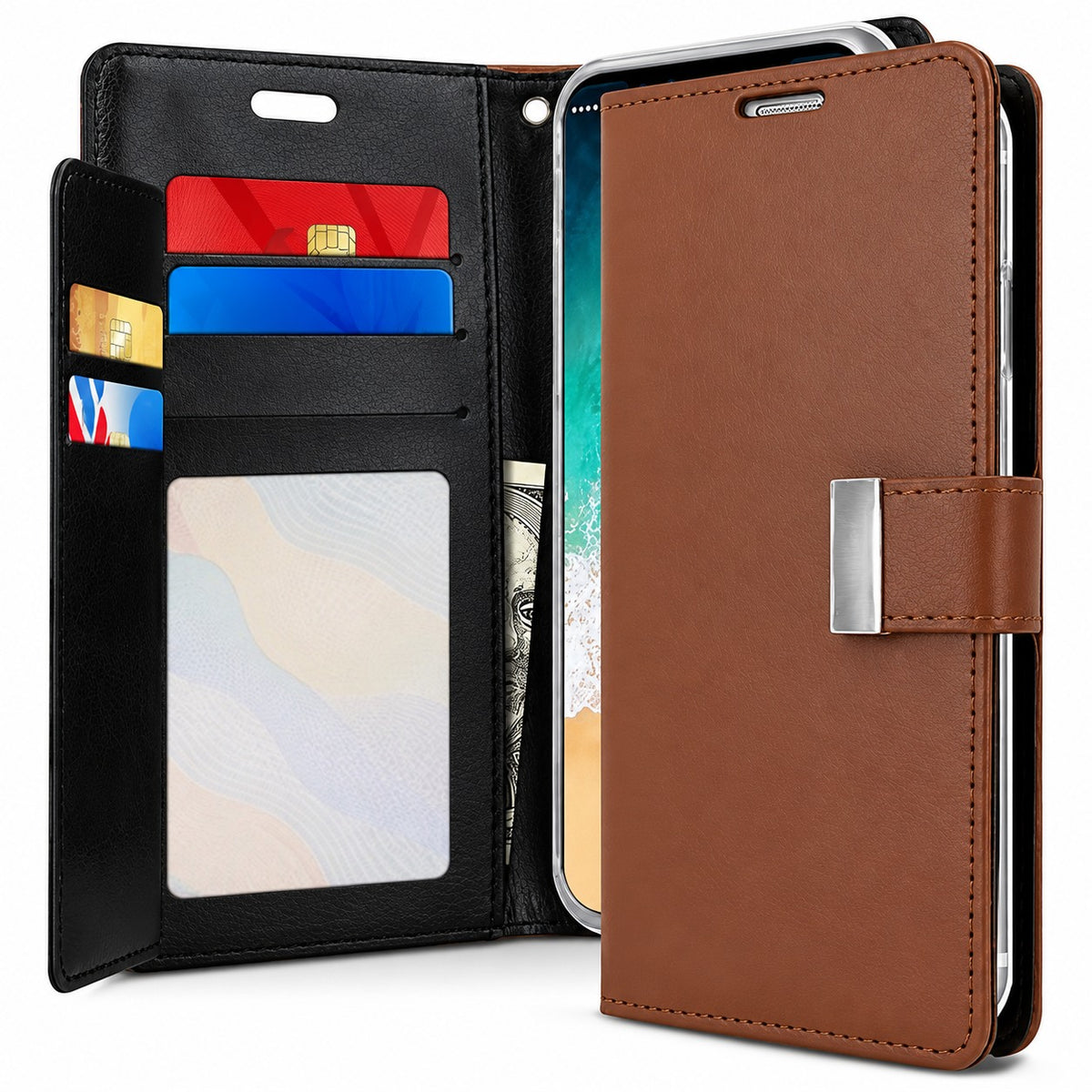 Rich Diary Mercury for Samsung Galaxy S20 Ultra - Brown