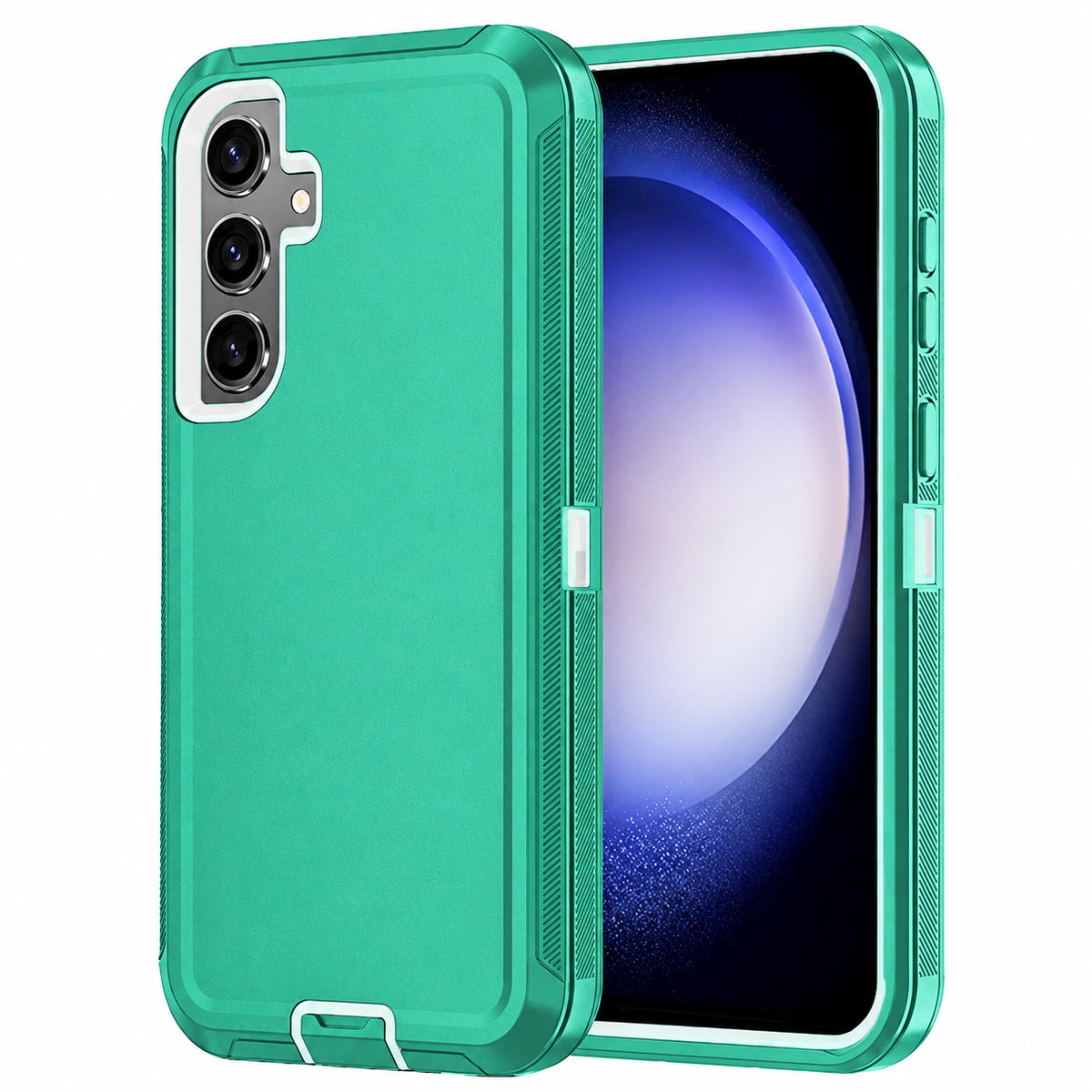 Triple Protection Case for Samsung Galaxy A37 - Teal