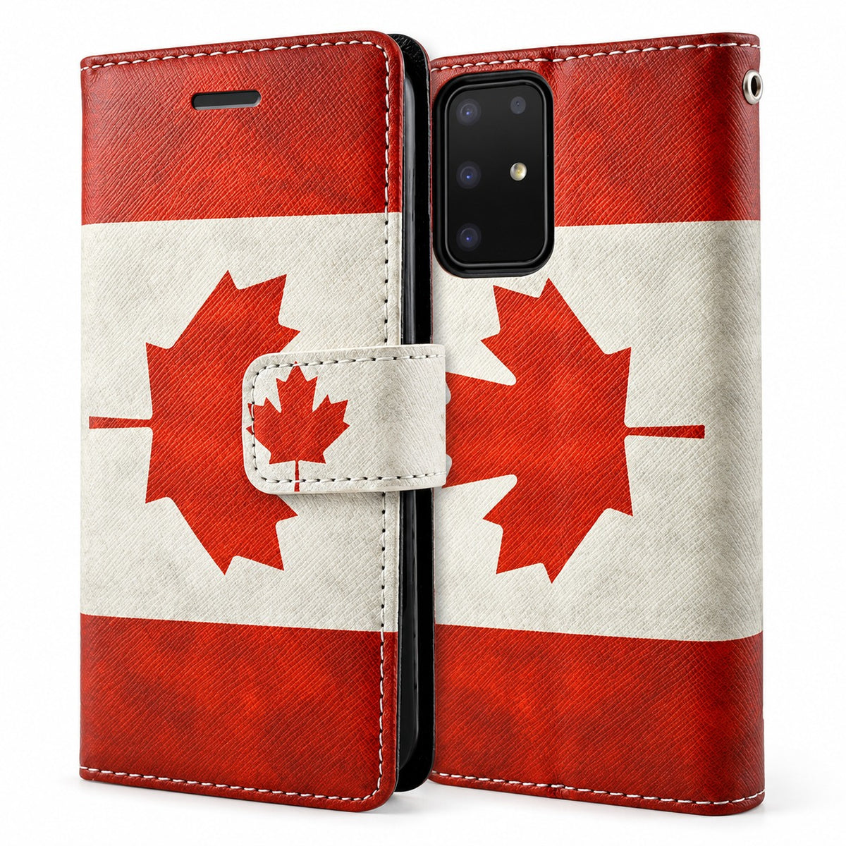 Printed Photo ID Wallet for Samsung Galaxy S20 Ultra - Canada Flag