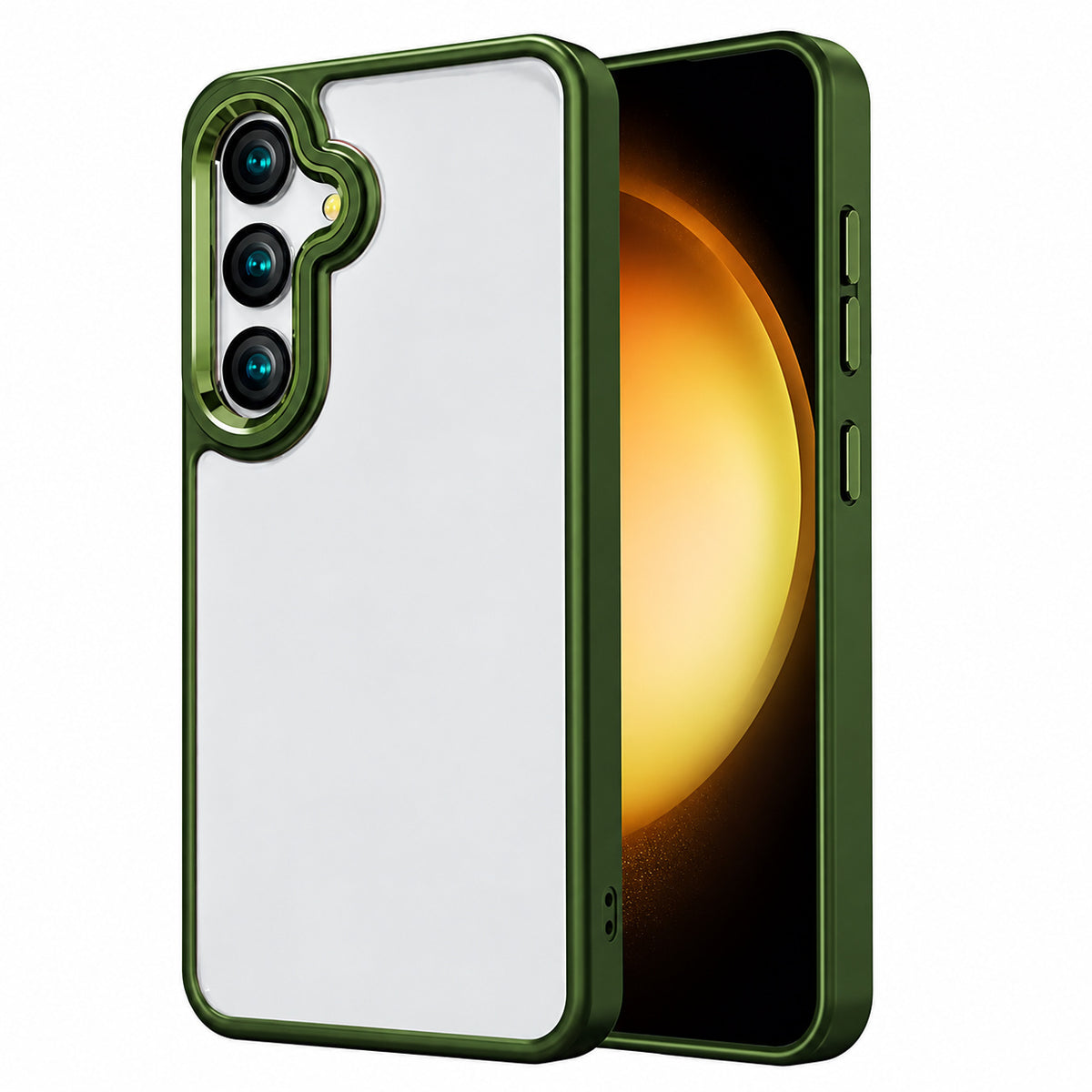 Matt Ultra-Hybrid Case for Samsung Galaxy S24 - Midnight Green