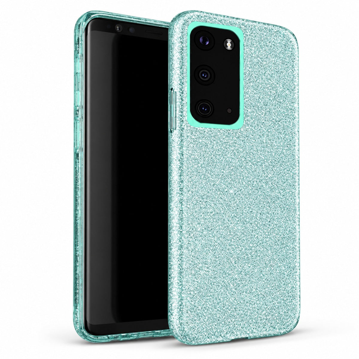 3-in-1 Glitter for Samsung Galaxy S24 Ultra - Teal
