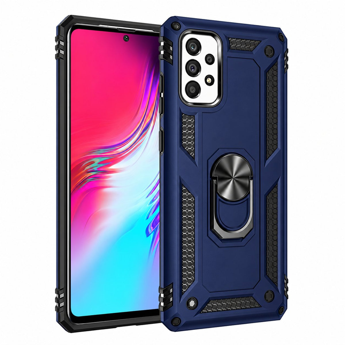 Anti-Drop Hybrid Case for Samsung Galaxy A33 5G - Navy