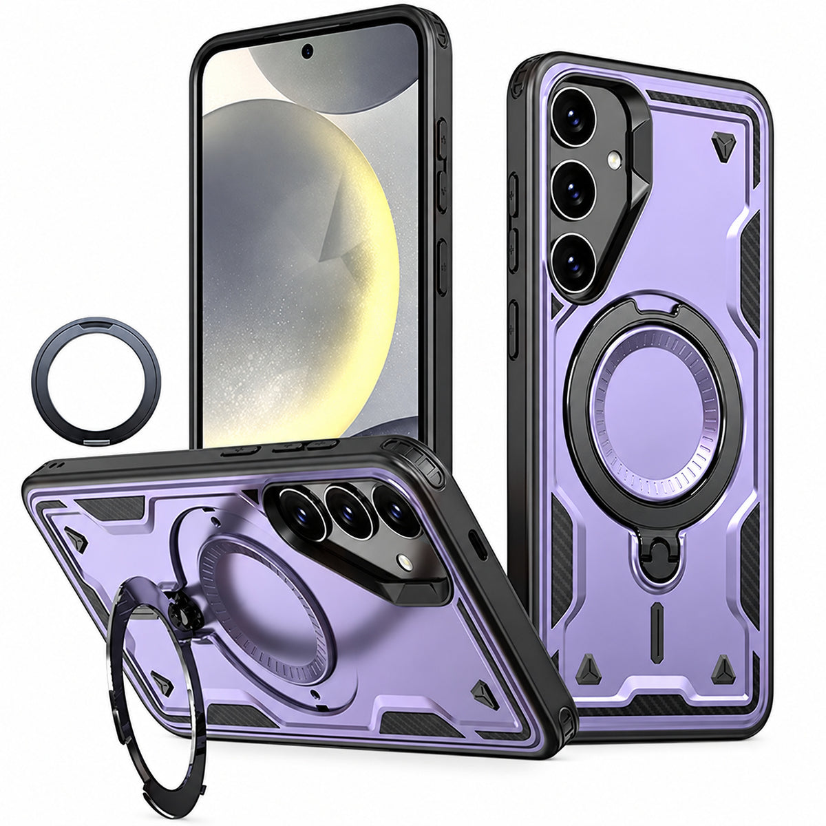 Sparta Magsafe Ring Case for Samsung Galaxy A16 - Purple