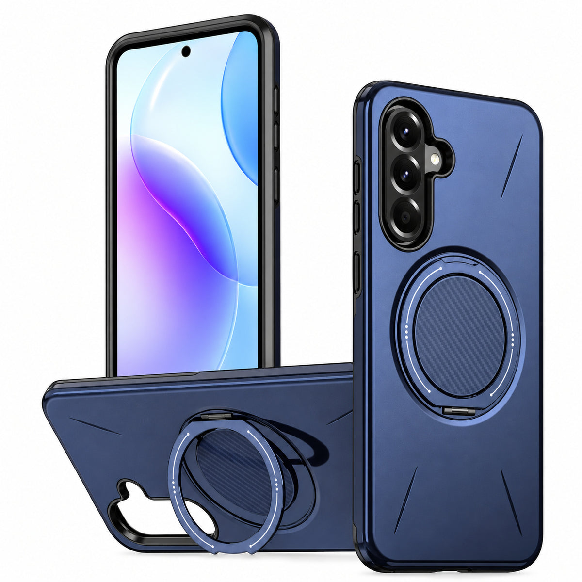 MagSafe Forge Ring Case Samsung Galaxy A37 - Blue