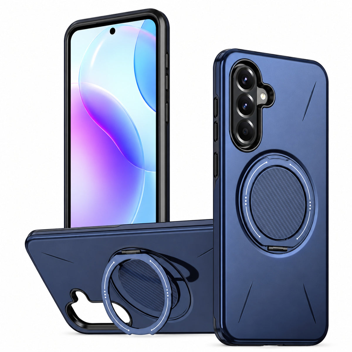 MagSafe Forge Ring Case Samsung Galaxy A36 - Blue