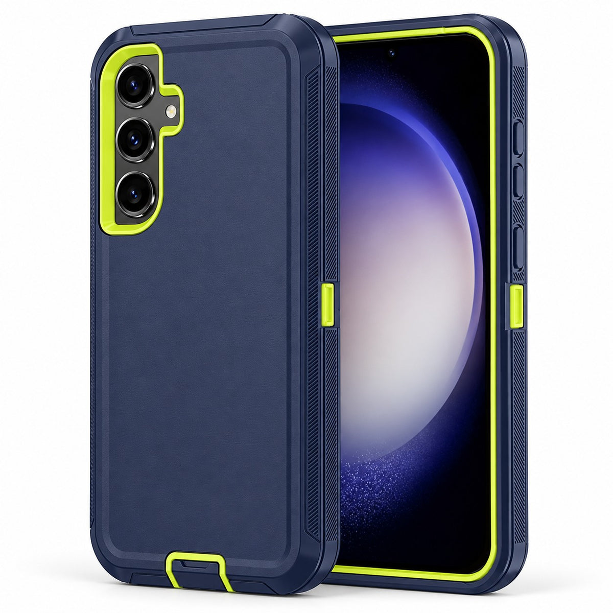 Triple Protection Case for Samsung Galaxy S24 FE - Lime