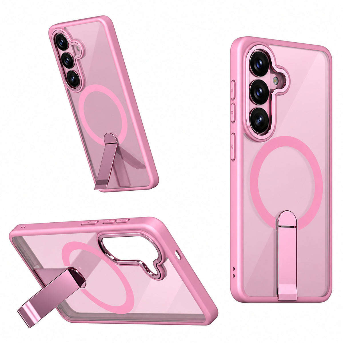 MagSafe iStand Case Samsung Galaxy S26 Plus - Pink