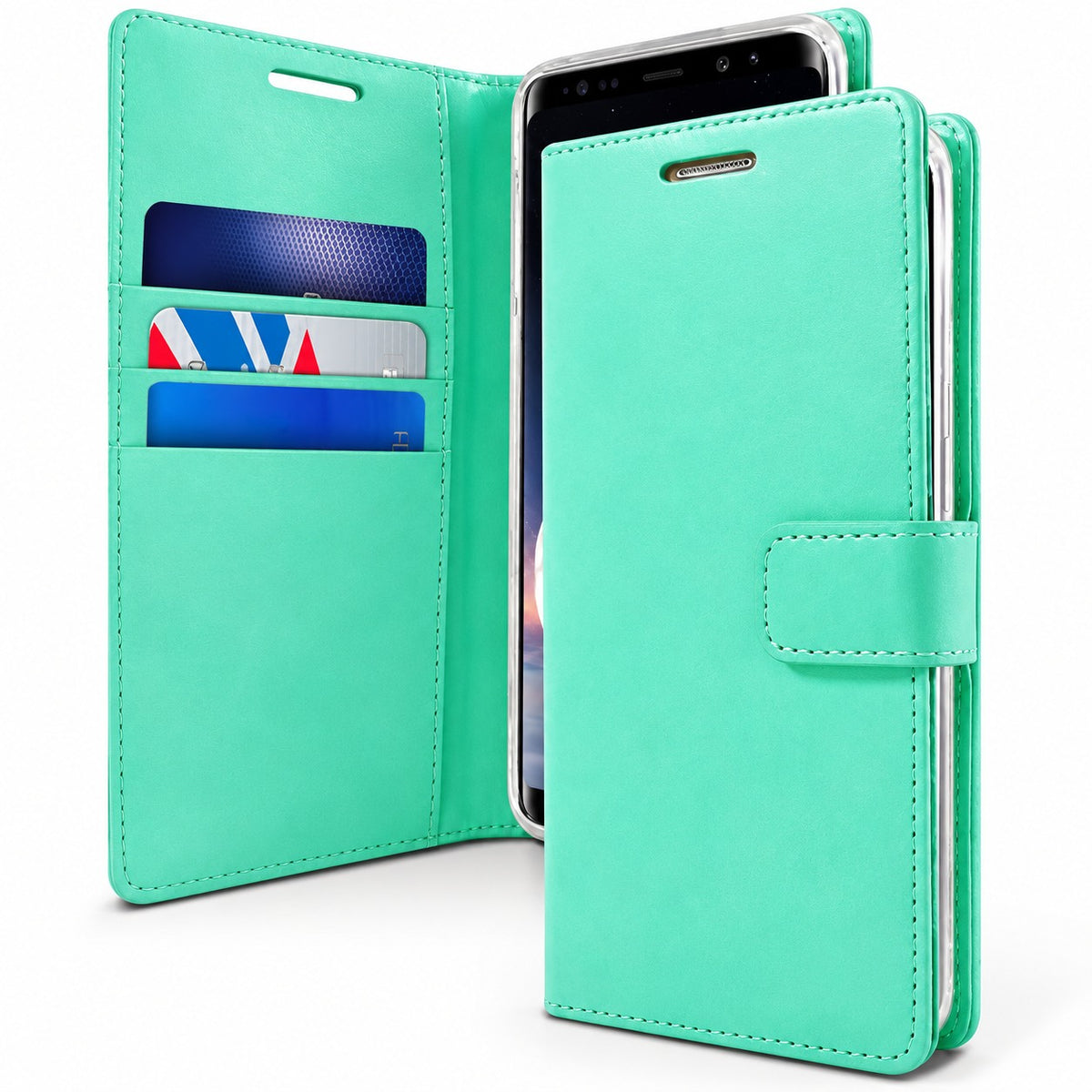 BlueMoon Diary (Goospery) for Samsung Galaxy S24 Ultra - Teal