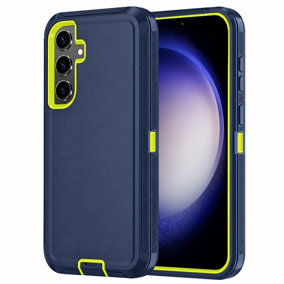 Triple Protection Case for Samsung Galaxy A35 5G - Lime