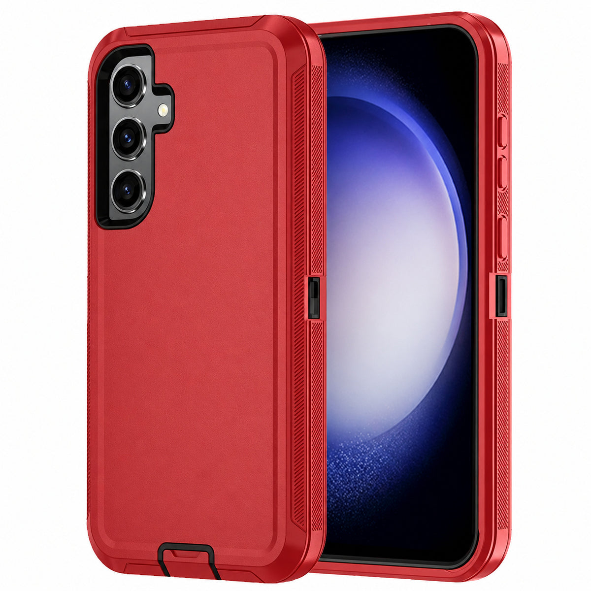 Triple Protection Case for Samsung Galaxy A35 5G - Red
