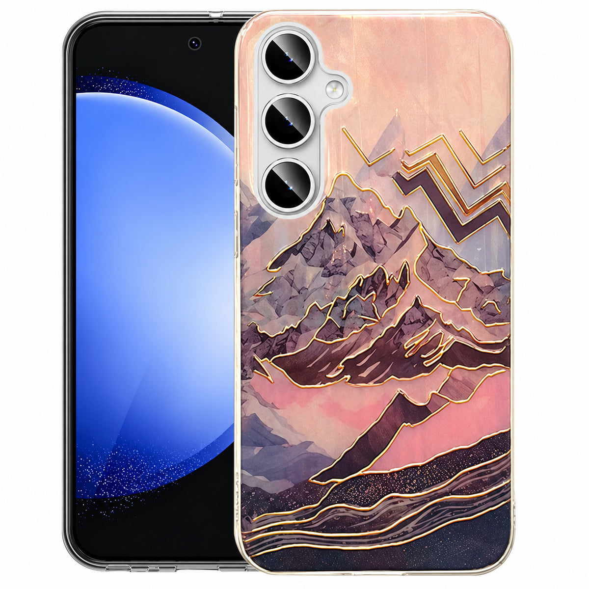 2 In 1 for Samsung Galaxy S23 FE - Mountains