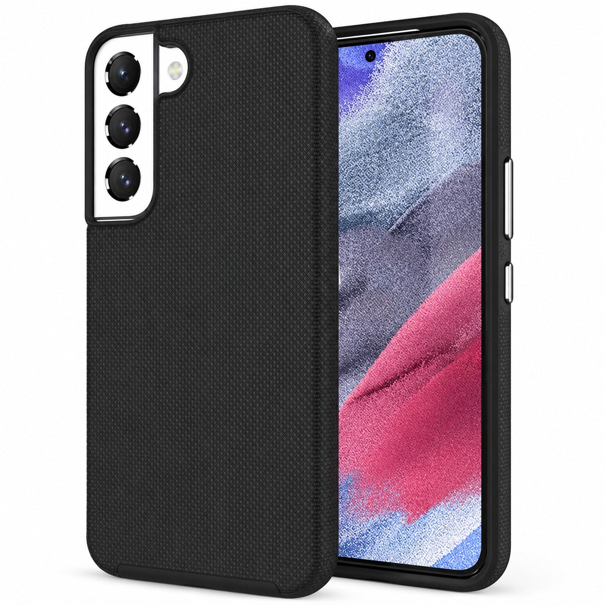 Dotted Comm Case for Samsung Galaxy S22 Plus - Black