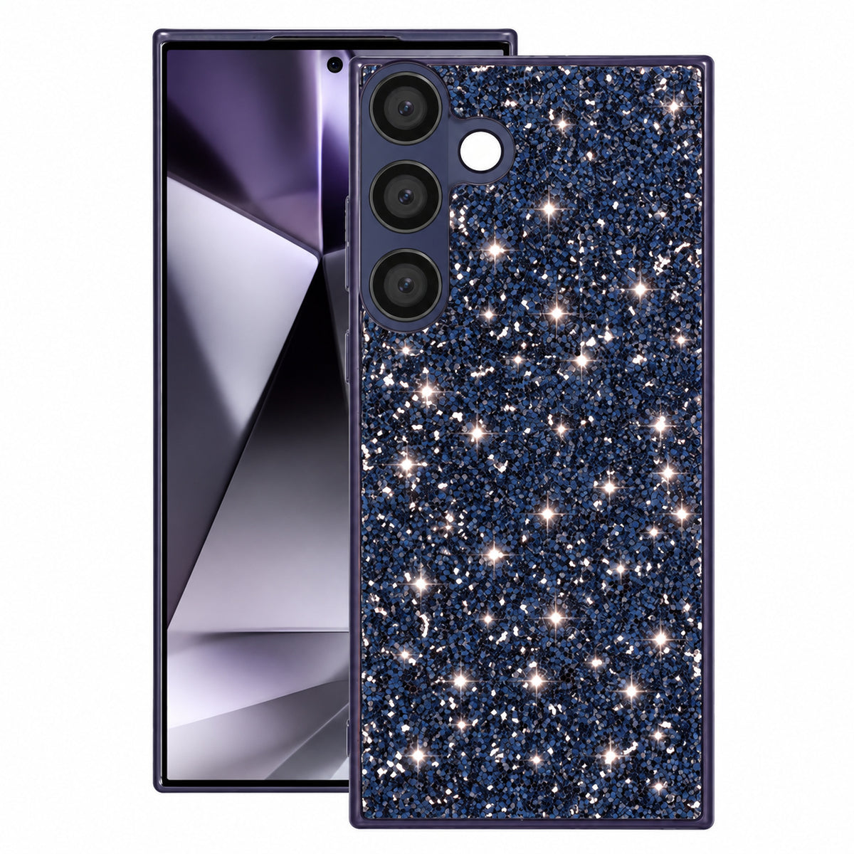 Luxury Rhinestone Case for Samsung Galaxy S25 FE - Blue