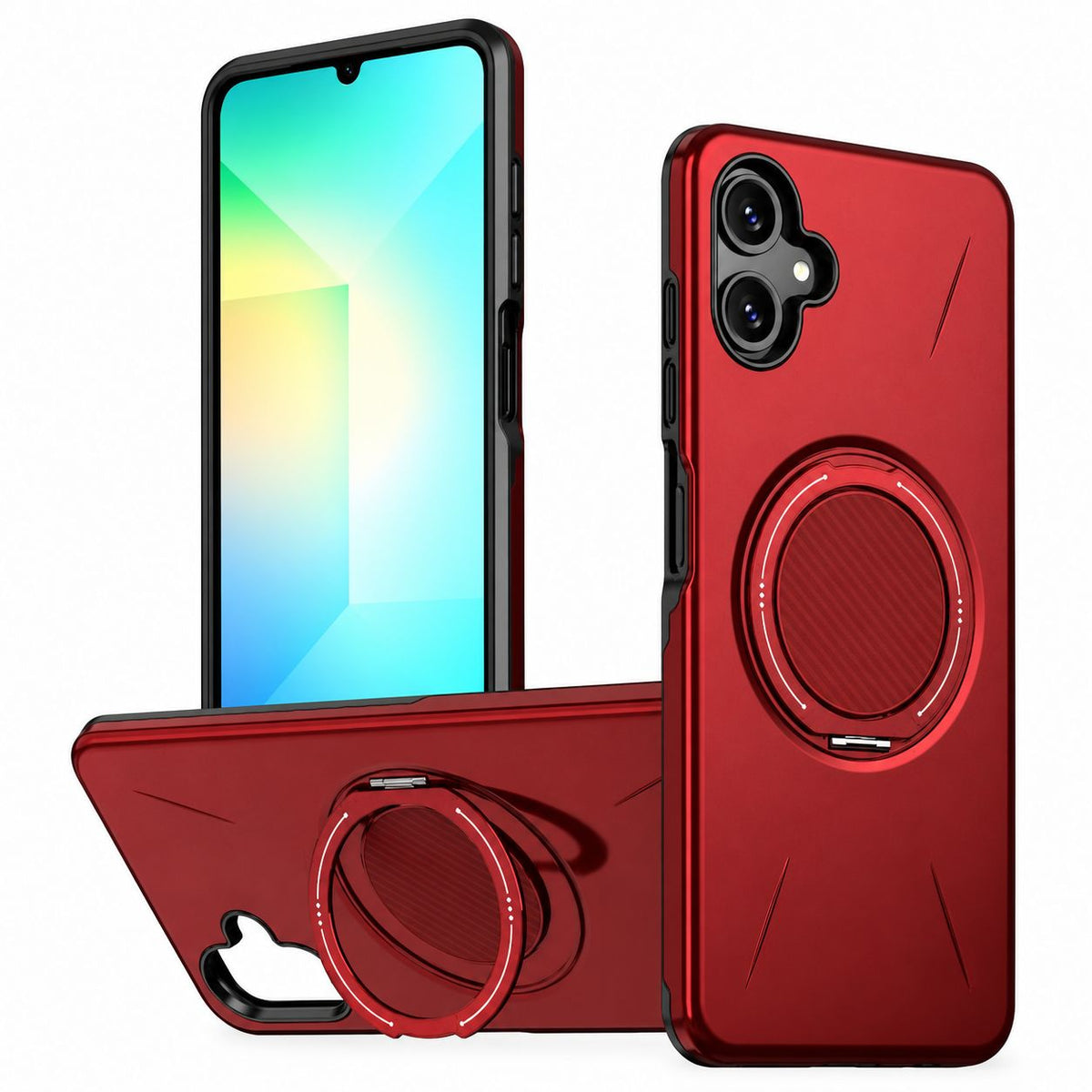 MagSafe Forge Ring Case Samsung Galaxy A06 - Red