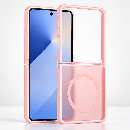 MagSafe Link Shield Case Samsung Galaxy Z Flip 7 - Rose Gold