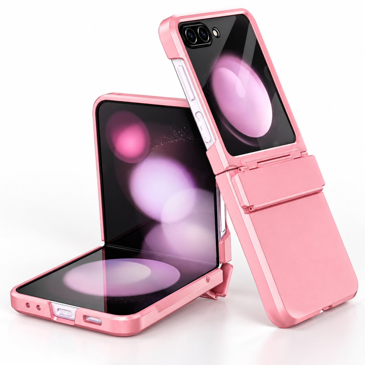 Flat Hinged Case for Samsung Galaxy Z Flip 6 - Pink