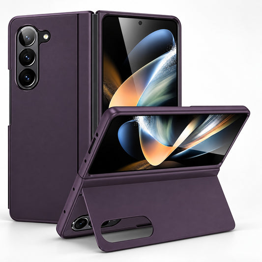 Bracket Stand Case for Samsung Galaxy Z Fold 7 - Deep Purple