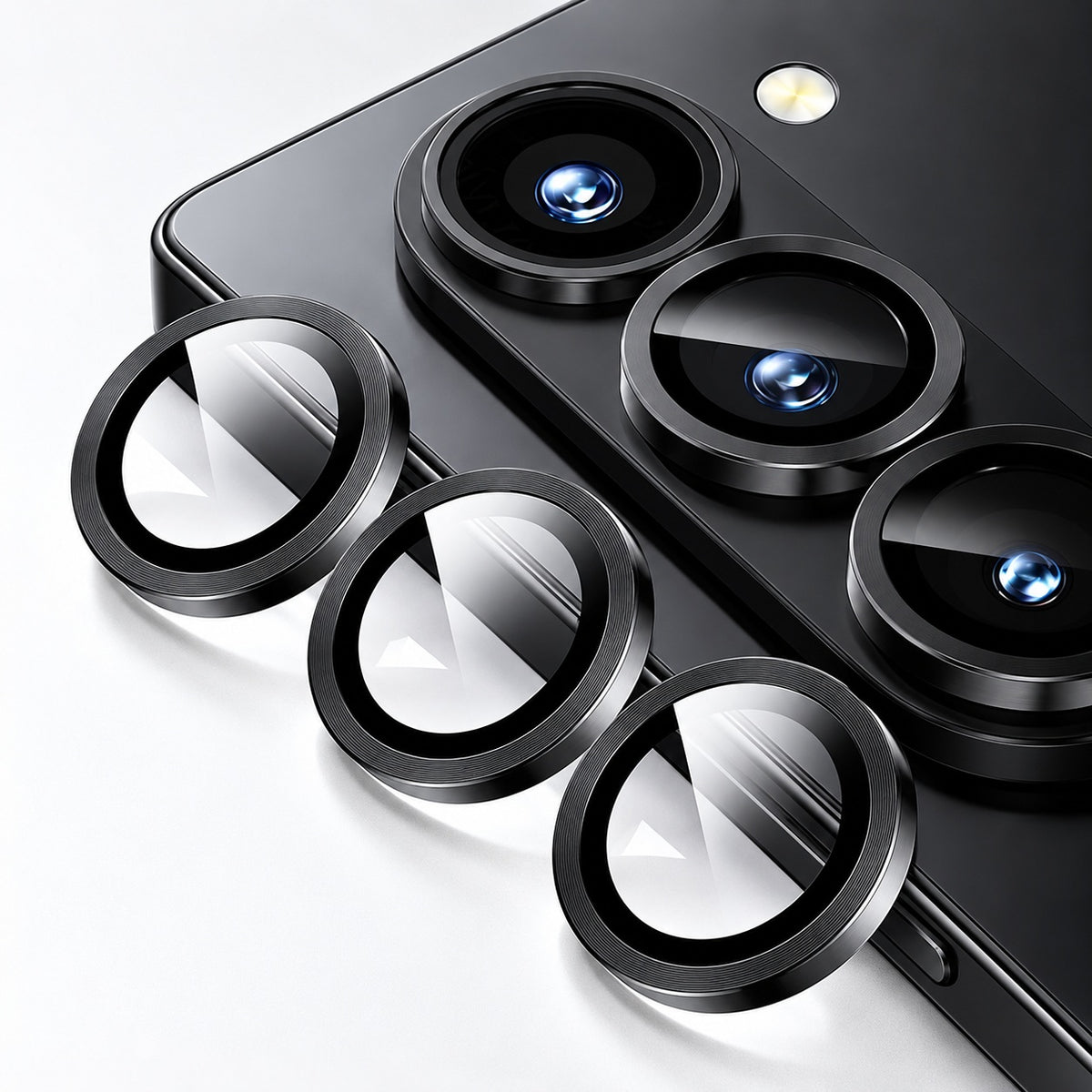 Camera Ring Protector for Samsung Galaxy Z Fold 7 - Black