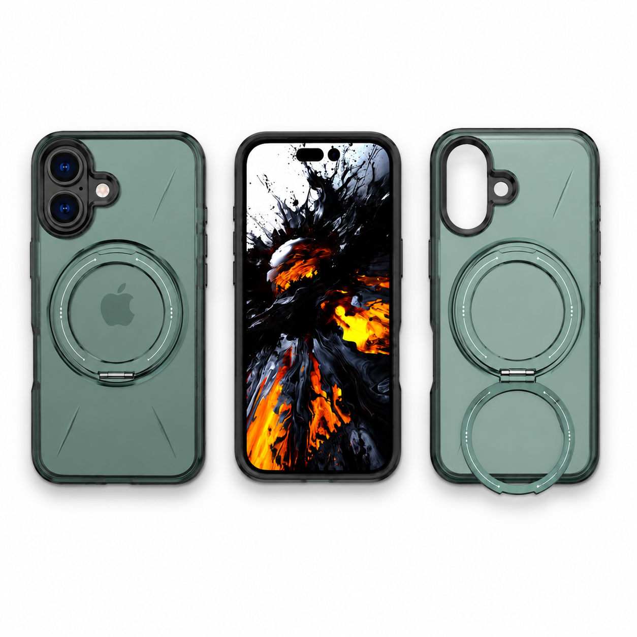 MagSafe Phone Cover for Apple iPhone 17, military-grade protective case, anti-slip mobile cover, designer phone case
