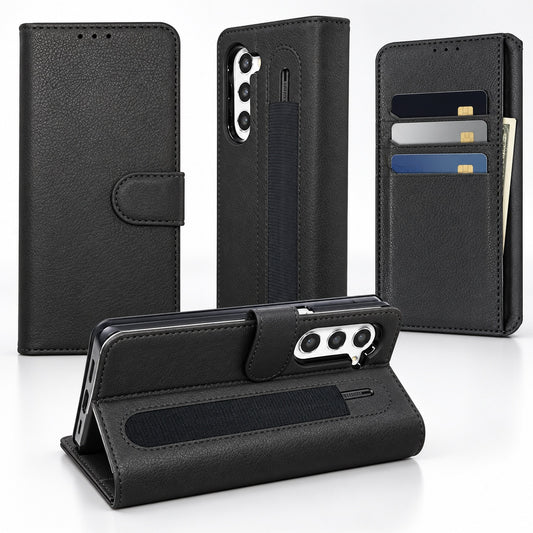 Photo ID Wallet for Samsung Galaxy Z Fold 7 - Black