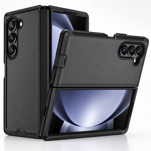 Triple Protection Case for Samsung Galaxy Z Fold 7 - Black
