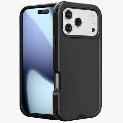  Black Triple Protection Case for Apple iPhone 17 Pro, Shockproof Phone Case, MagSafe Compatible Cover