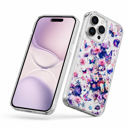 Floral Fusion shockproof case for Apple iPhone 12 Pro 6.1 inch