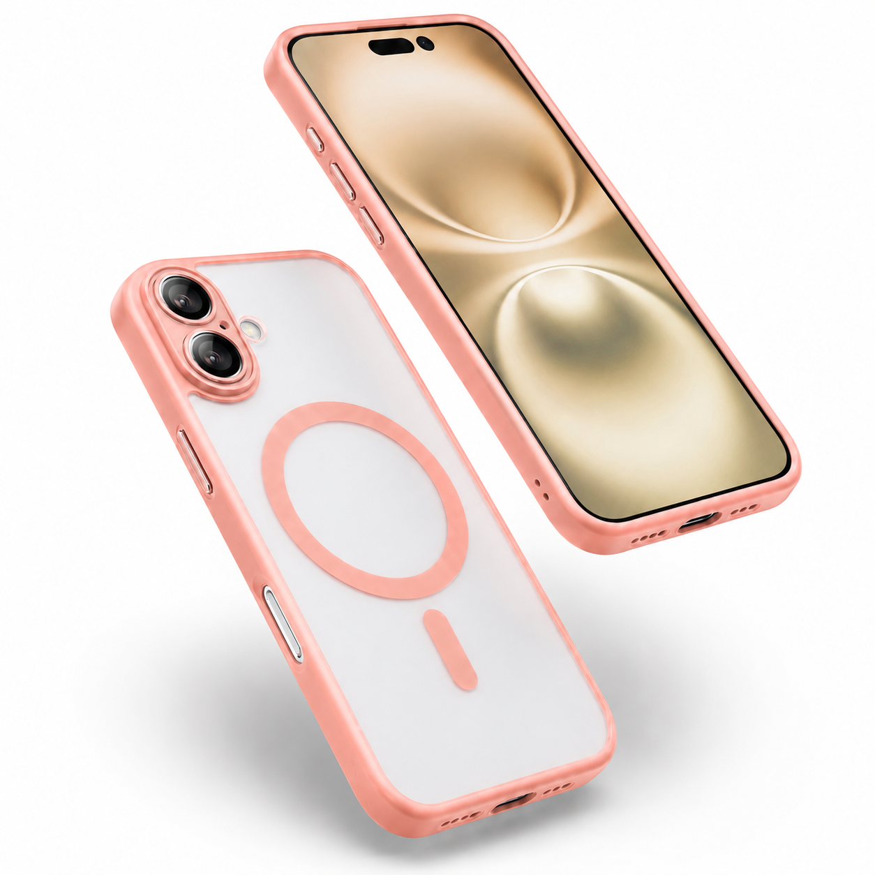 Durable iPhone 17 Phone Cover with Raised Camera Protection and Matte Finish