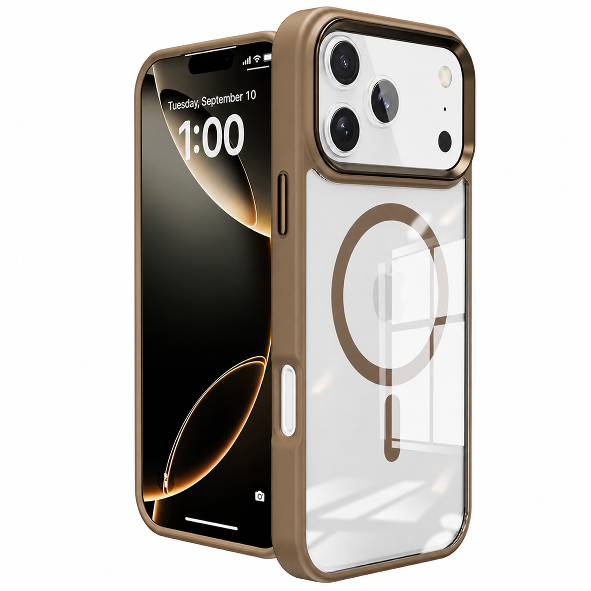 Desert Titanium iPhone 18 Pro Max Case, MagSafe Phone Case, Protective Phone Cover, Shockproof Mobile Case