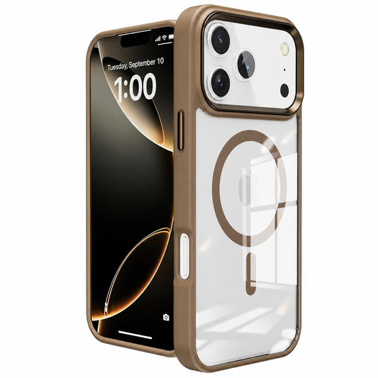 Desert Titanium iPhone 18 Pro Max Case, MagSafe Phone Case, Protective Phone Cover, Shockproof Mobile Case
