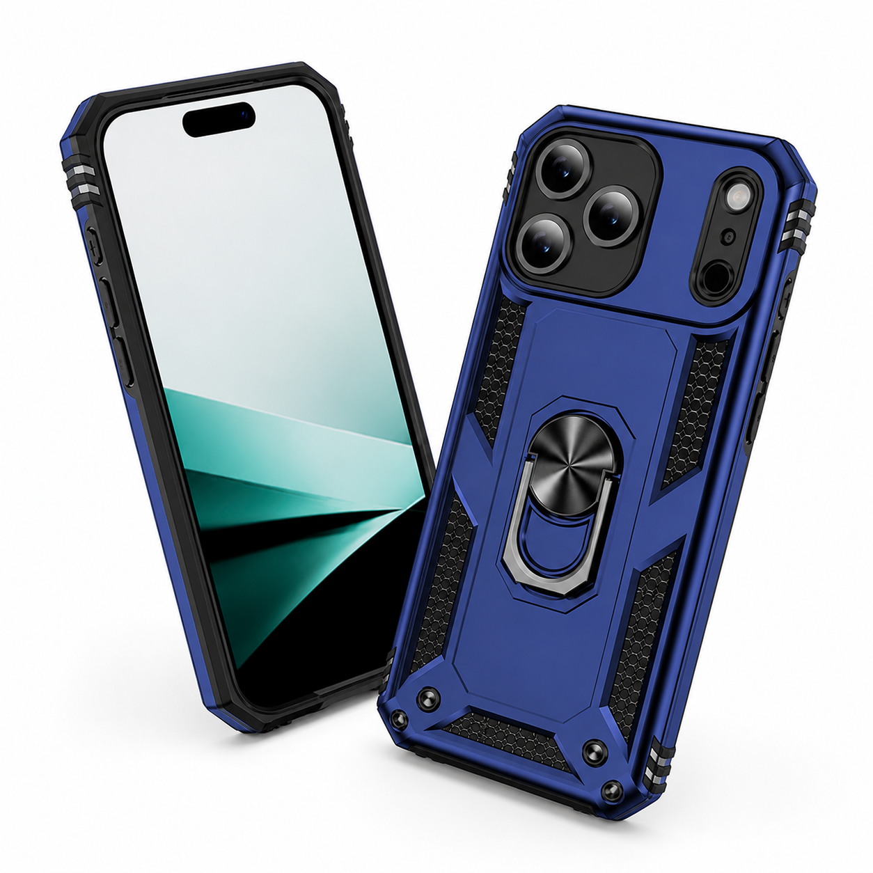 MagSafe Compatible Navy Phone Case for Apple iPhone 17 Pro Max with Impact Resistant Protective Cover and Wireless Charging Support