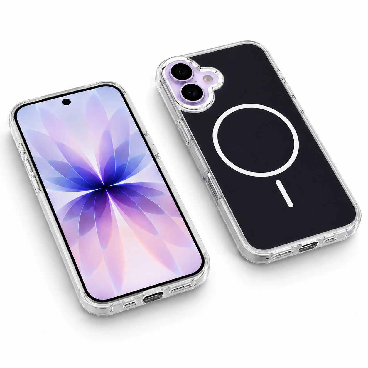 Transparent Black iPhone 17 Case, Scratch Resistant Protective Cover, Premium Mobile Case