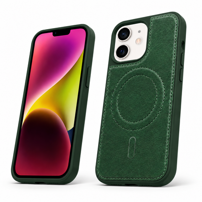 Green shockproof engraved case for Apple iPhone 12 Pro 6.1 inch