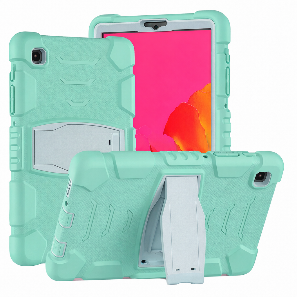 Heavy Duty Tablet Case – Teal Tuff Kickstand Case | Protective Case