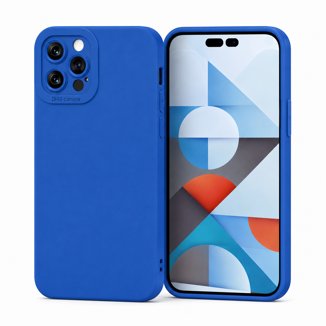 Matt Phone Case – Blue Matt Slim Protective Cover