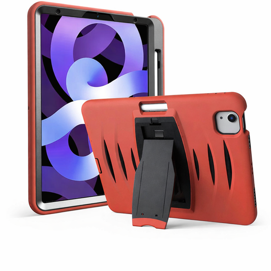 Heavy Duty Tablet Case – Red Kickstand Defender Shockproof Case with Stand | Protective Case