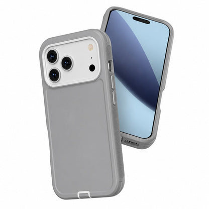 Premium Grey iPhone 17 Pro Max Cover, Drop Protection Phone Case, Durable Mobile Cover