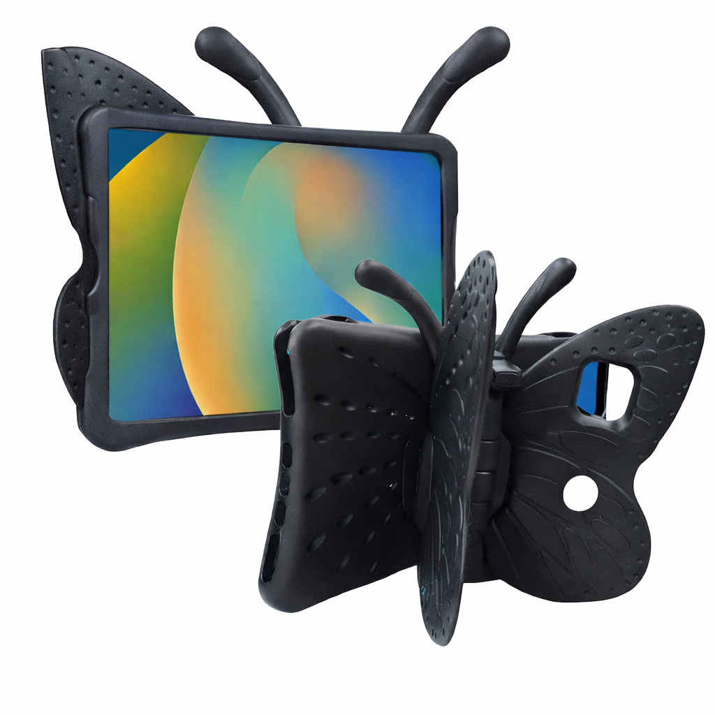 Heavy Duty Tablet Case – Butterfly Kids Silicone Case with Stand | Protective Case