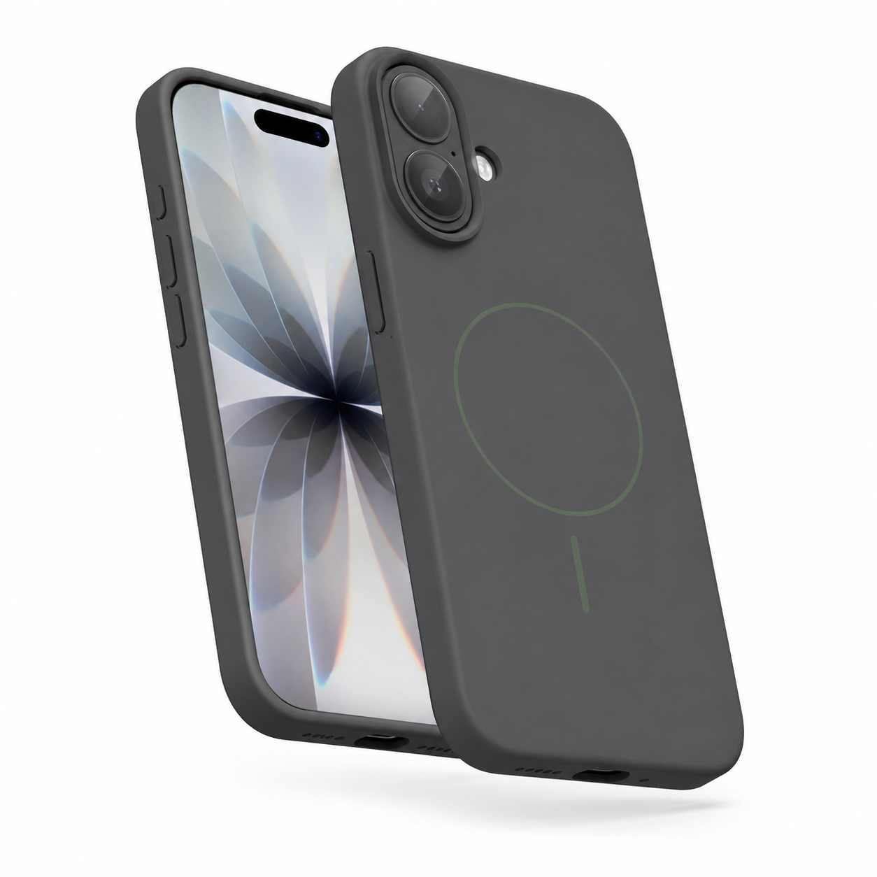 Slim protective phone case for Apple iPhone 17 in grey