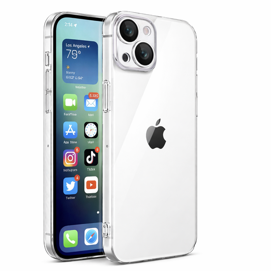 Clear Phone Case – Clear Electroplated Slim Protective Cover