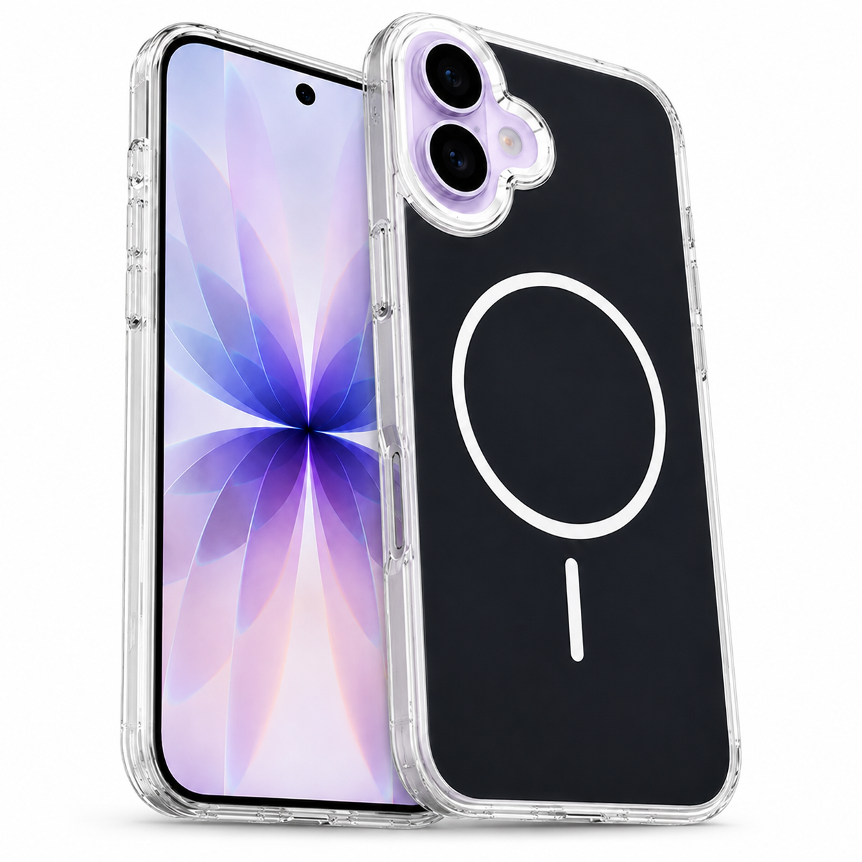 Apple iPhone 17 Crystal Shell Case, MagSafe Compatible Phone Cover, Drop Protection Mobile Case