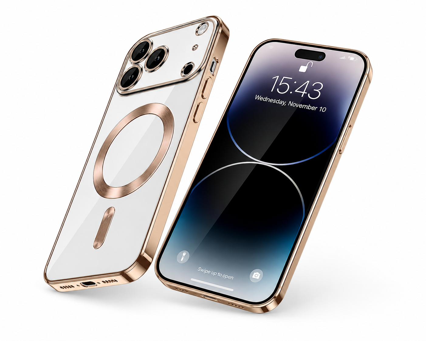 Premium Desert Titanium Electro Matt iPhone 17 Pro Max Protective Mobile Cover