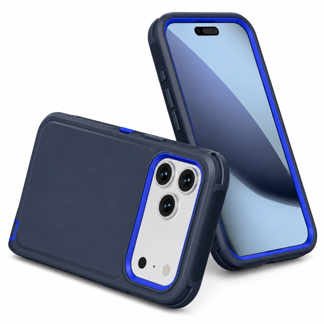 Rugged Triple Protection Case for Apple iPhone 17 Pro Max durable Mobile Phone Case with anti-slip grip