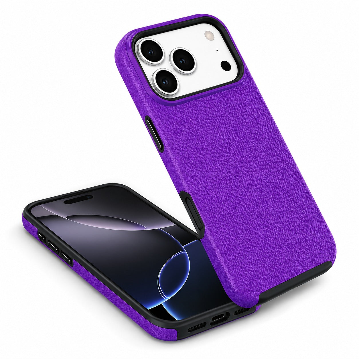 Apple iPhone 17 Pro Max Purple Mobile Cover - Premium Phone Case, Slim Protective Case, Drop Protection Cover