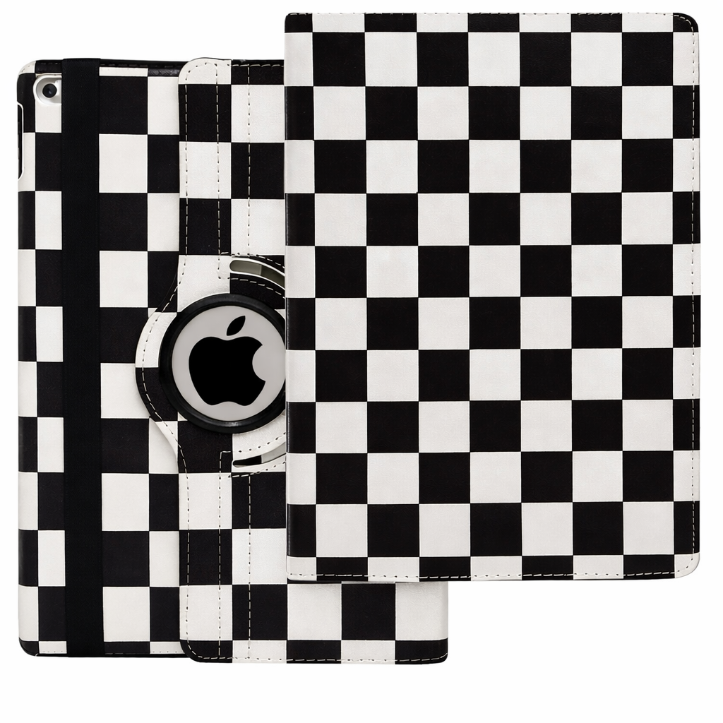Slim Tablet Case – Checkers 360 Design | Protective Case