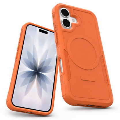 Premium Orange Cell Phone Case, Impact Resistant Phone Cover, Protective Mobile Case