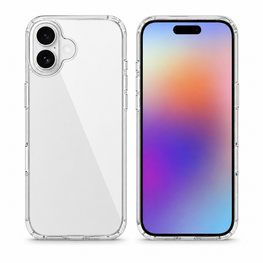 Clear transparent armor protective case for Apple iPhone 17
