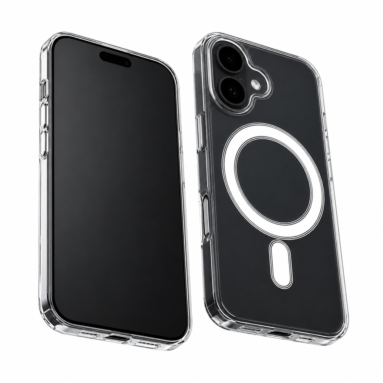 Apple iPhone 17 clear protective MagSafe phone case